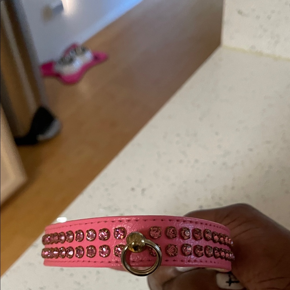 Pink Studded Women's Accessory - Picture 4 of 5